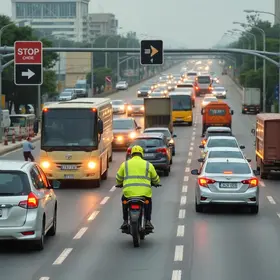 congestionamento na Imigrantes