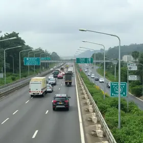 bloqueios na Anchieta e Imigrantes