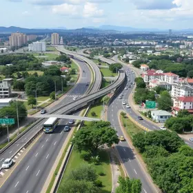 tráfego no Sistema Anchieta-Imigrantes