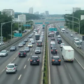 trânsito rodovias Anchieta e Imigrantes