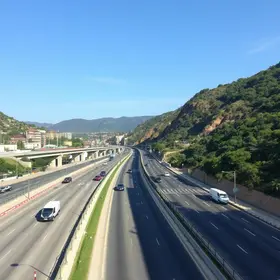 obra de viaduto na Imigrantes
