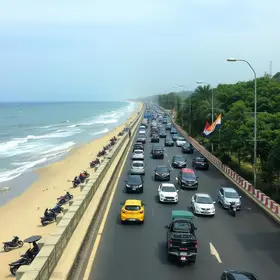 motoristas congestionamento litoral SP