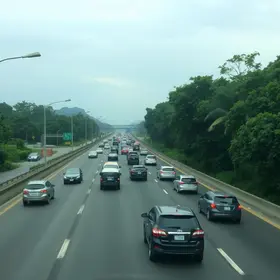 congestionamentos na Rodovia Anchieta