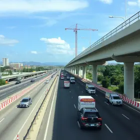 obras do viaduto